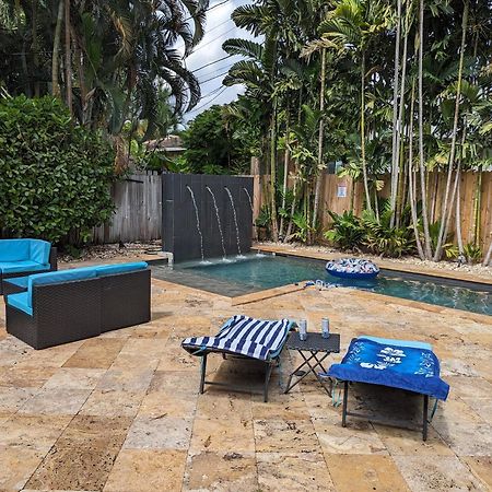 #1 Fort Lauderdale House - Heated Salt Water Pool - Private Oasis-Updated Gorgeous 3Br 3Ba - Las Olas מראה חיצוני תמונה