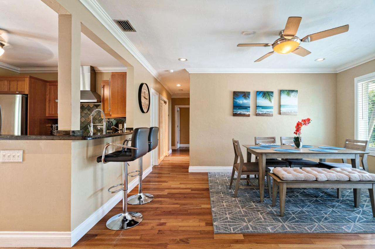#1 Fort Lauderdale House - Heated Salt Water Pool - Private Oasis-Updated Gorgeous 3Br 3Ba - Las Olas מראה חיצוני תמונה